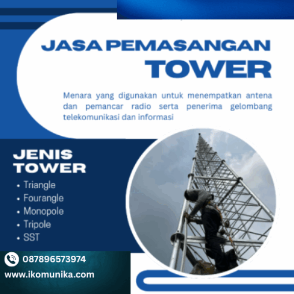 Jasa Pemasangan Tower Triangle termurah
